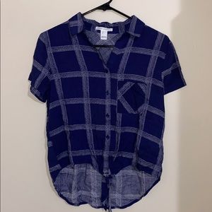 B1G1❤️black and white tie shirt